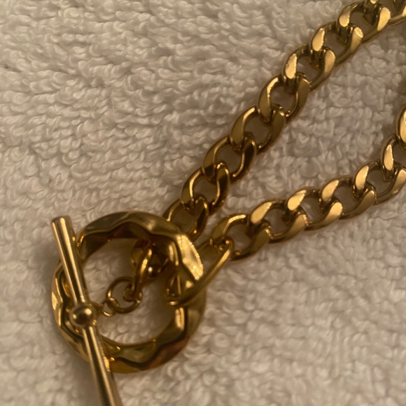 Bracelet in gold plating 7 1/2” - Picture 2 of 3